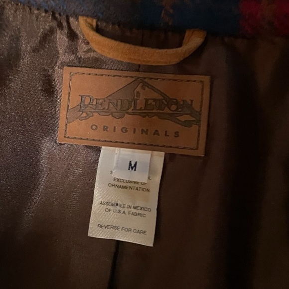 NWOT Pendleton Jacket - Red and Blue - Picture 6 of 6